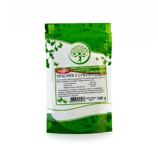 ČAKANKOVÝ INULÍN 100g PURE FOOD POTRAVINÁRSKA VLÁKNINA