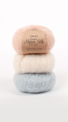 Drops Brushed Alpaca Silk lesný zelený hodváb (11)