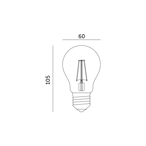 E27 LED žiarovka 11,5W neutrálna biela 360 LINE 1521 lm