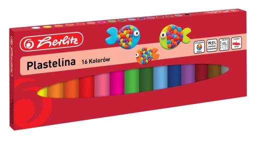 PLASTICINA 16 FAREB ŠKOLSKÝ SET ŠKOLKA