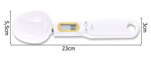 KUCHYŇSKÁ VÁHA ELEKTRONICKÁ LŽIČKA 500g LCD ODMER