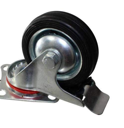 Otočné koliesko 75 mm s brzdou