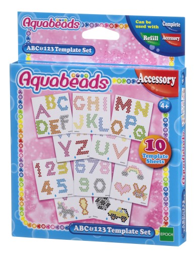 Aquabeads ABC Templates a 123 30518