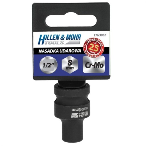 DEDRA Náboj rázová 1/2'' 8*38mm 17N308Z