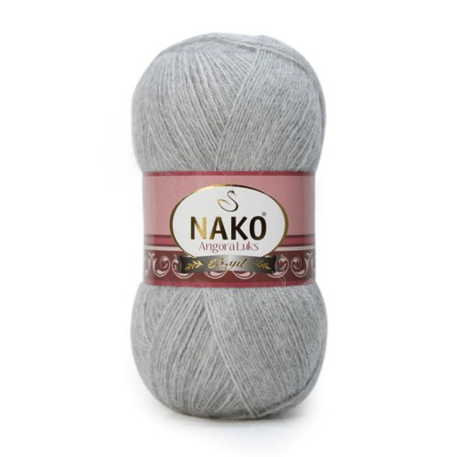 Nako Angora Luks 195 sivá