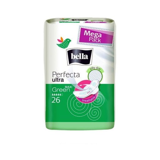 Bella Perfecta Ultra Maxi Green hygienické vložky 26 ks