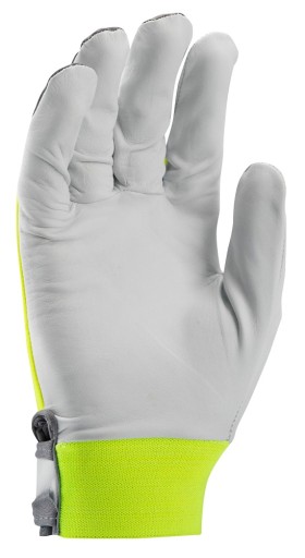 Reflexné ochranné kožené pracovné rukavice na suchý zips Ardon HOBBY REFLEX 8/M