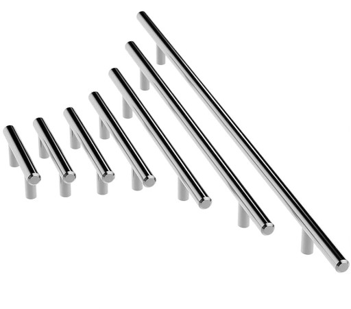 Rukoväť nábytkového zábradlia 96 mm Inox brúsená oceľ kov Oceľ