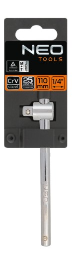 Gombík so štvorcovým pohonom 1/4 110 mm NEO