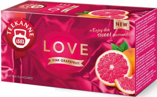 TEEKANNE LOVE RUŽOVÝ GRAPEFRUIT ovocný čaj 20T
