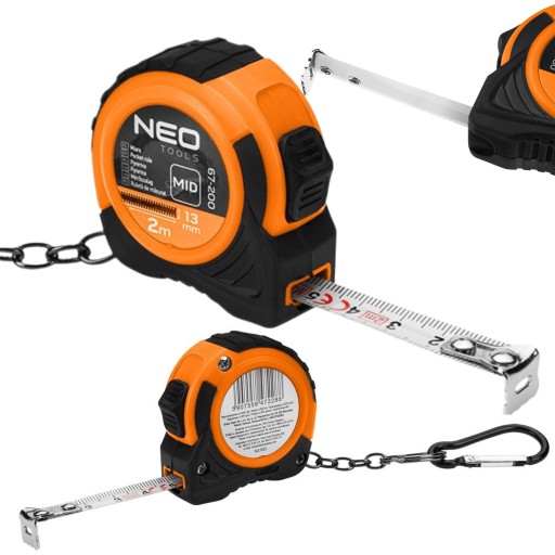 NEO MINI ROLOVANÁ KĽÚČENKA KĽÚČENKA 2 m X 13 mm STREDNÁ OCEL 67-200