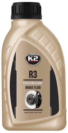 Brzdová kvapalina R3 / DOT3, 0,5 l