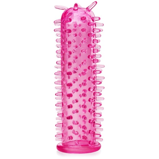 ČIAPKA NA PENIS PRE VAGINÁLNU STIMULÁCIU GÉLOVÁ ČIAPKA NA PENIS S ORIEŠKAMI