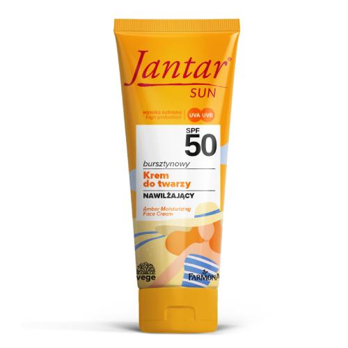 JANTAR SUN hydratačný krém na tvár SPF 50