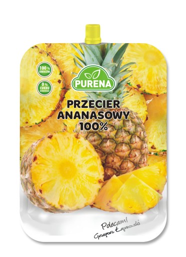 Ananásové pyré 100% 250g Purena