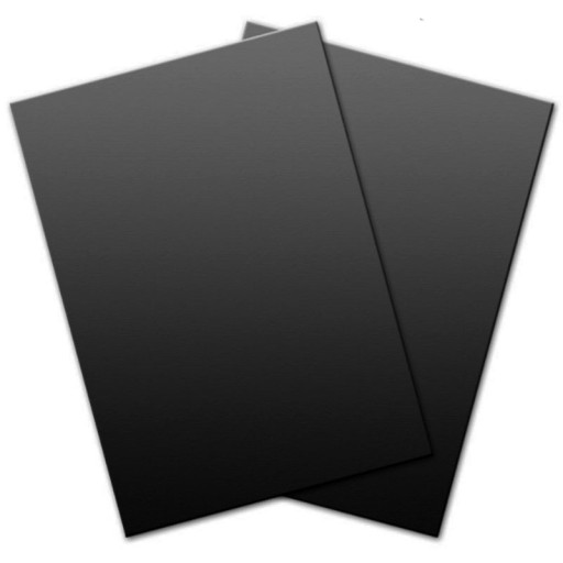 ČIERNA MAGNETICKÁ FÓLIA, LIST A4, HRÚBKA 1 mm - HUNTER