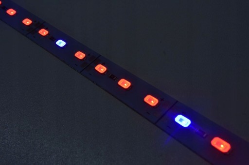 Pevný LED pás 5730 4,8W 12V ZÁVOD 4:1 hliník 0,5m