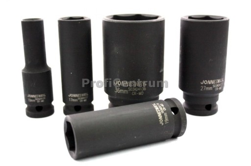 Zásuvky 1/2'' zásuvka 13 mm JONNESWAY dlhá, pevná