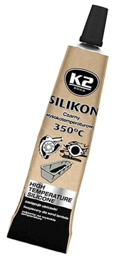 K2 ČIERNY SILIKÓN VYSOKÁ TEPLOTA DO +350°C N4M54