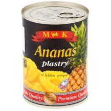 M&K ananásové plátky 565 g