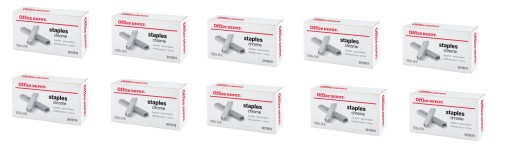 Sponky 24/6 1000 KS strieborné Office Depot