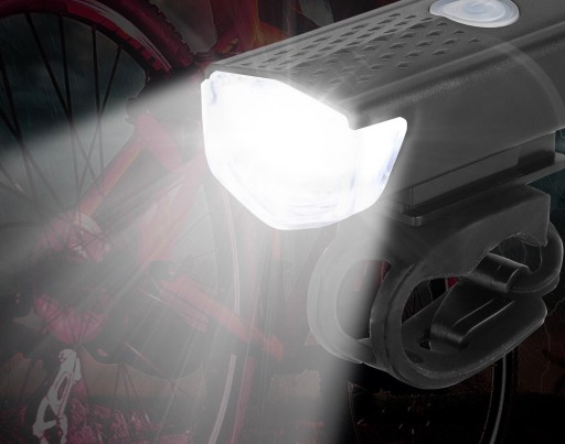 BICYKLOVÁ LAMPA PREDNÁ ZADNÁ LED USB SVETLO VÝKONNÉ BICYKELOVÉ SVETLO PREDNÉ + ZADNÉ
