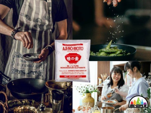 Glutamát monosodný zvýrazňovač ázijskej chuti MSG Umami korenie 200 g