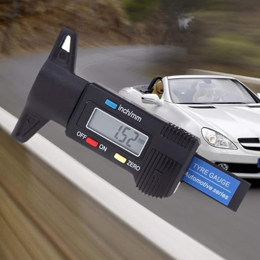 DIGITÁLNY LCD MERAČ HĹBKY A VÝŠKY BEZÉNU PNEUMATÍK
