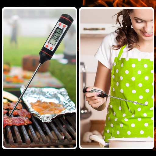 LCD PIN TEPLOMER KUCHYŇSKÁ SONDA MÄSO VÍNO