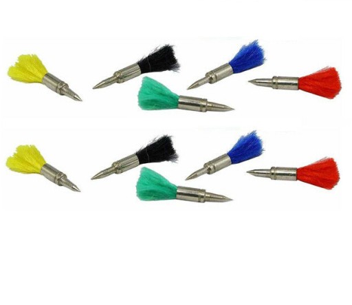 UMAREX Oceľové šípky, štetce, metly, 4,5 mm, 10 ks
