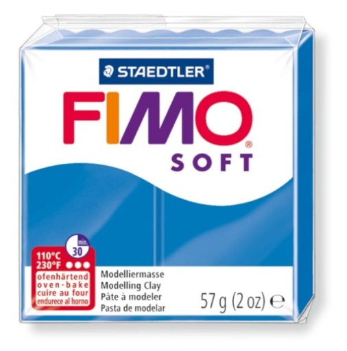 MODELINA FIMO SOFT, farba pacific blue 37