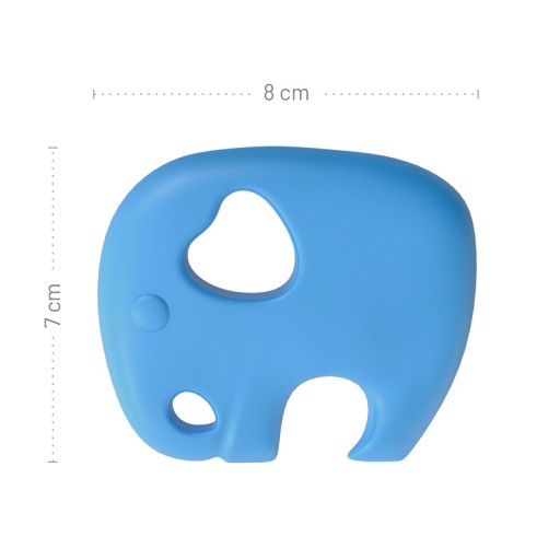 Silikónové hryzátko GiliGums Elephant
