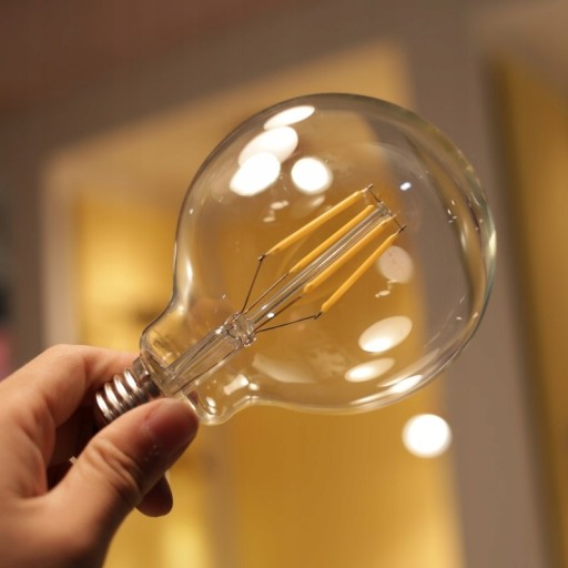 E27 G95 LED žiarovka 8W DEKORAČNÁ GUĽA