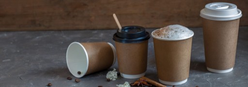 250ml papierový pohár na horúce nápoje, 25 ks. - dvojvrstvový kraft