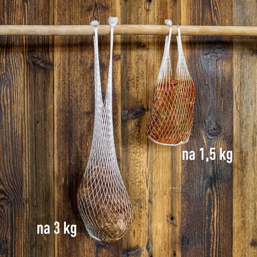SIEŤKA NA MASENIE 3 ks 62 cm NA ŠUNKU 3 x 3 KG