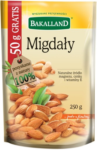 Bakallandské mandle 275 g