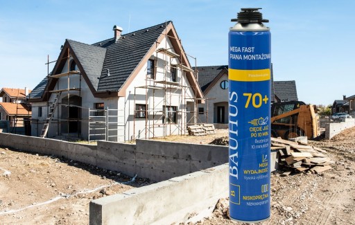 NÍZKOTLAKOVÁ PENA Pištoľ Fast Foam 70+ Efektívny Bauhus