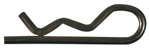 Beta závlačka, hrúbka 3 mm, dĺžka 65 mm, pre špendlíky 12-16 mm