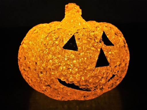SVIETIACA TEKVICOVÁ LED HALLOWEENSKÁ FÓRA NA BATÉRIU DEKORATÍVNY OZDOBA