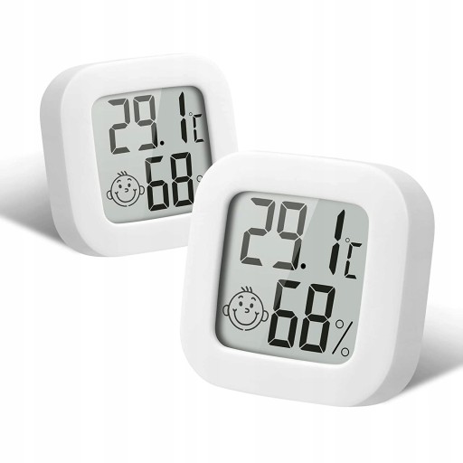DIGITÁLNY TEPLOMER HYGROMETER IZBOVÁ METEOSTANICA POČASIE S DISPLEJOM