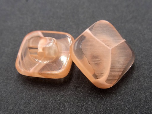13mm Ozdobné gombíky 12 kusov farba PEACH PEACH K278 15011