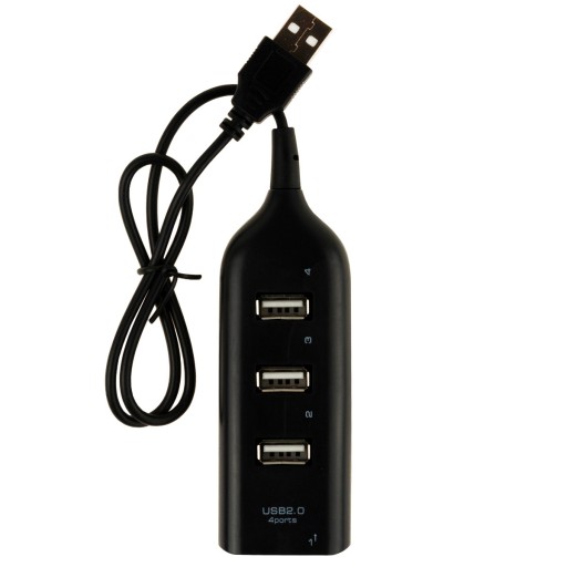 USB HUB 4-PORTOVÝ ROZDEĽOVAČ USB 2.0 SPLITTER