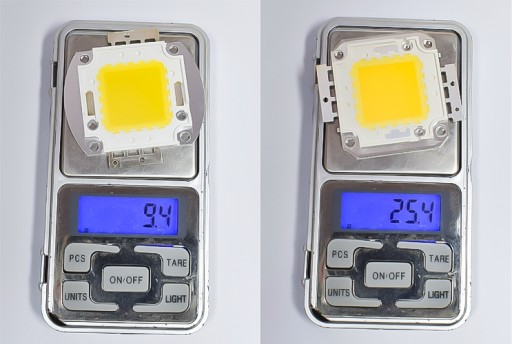 COB LED MODUL 50W BIELA 2 farby + PREMIUM PASTA