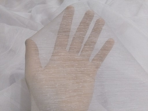 French Voile Sable White Fabric Curtain materiál na závesy do obývačky