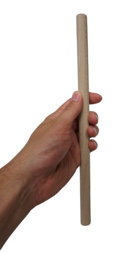 MACRAME TYČ DREVENÁ TYČ 20MM 30CM