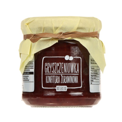 Brusnicový džem 210 g Gryszczeniówka