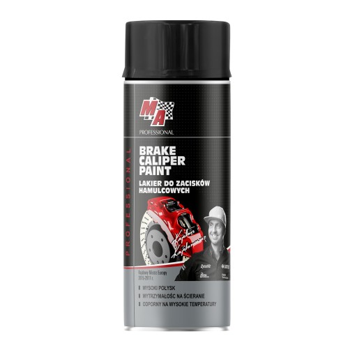 Brzdový strmeň v spreji čierny / čierny 400ml