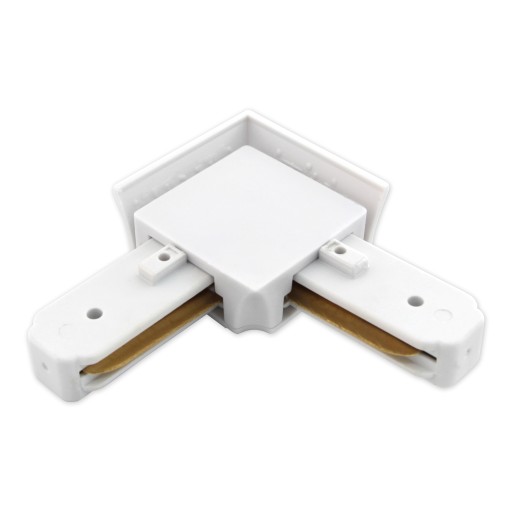Uhlový konektor pre LED osvetľovacie lišty, 1fázový