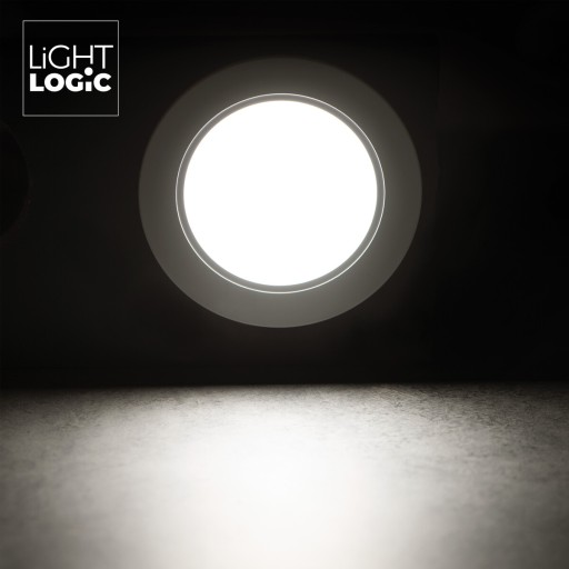 LED downlight panel, zápustné svietidlo LL AZOV 12W NW
