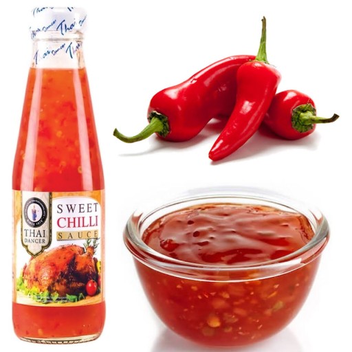 Sladká chilli omáčka na kura 300ml THAI DANCER